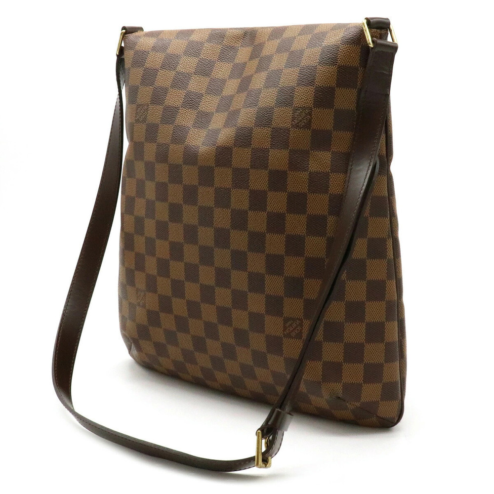 Louis Vuitton Shoulder Musette Crossbody Bag Damier Brown